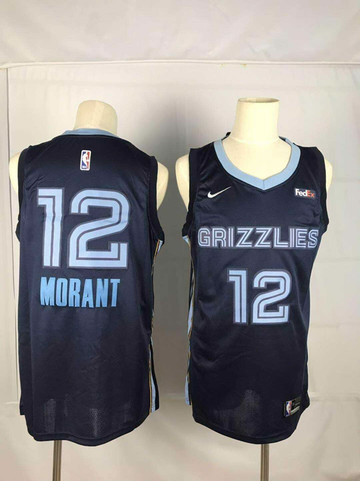 Grizzlies 12 Ja Morant Navy Nike Swingman Jersey,We sell and wholesale Grizzlies 12 Ja Morant Navy Nike Swingman Jersey on line form chian!